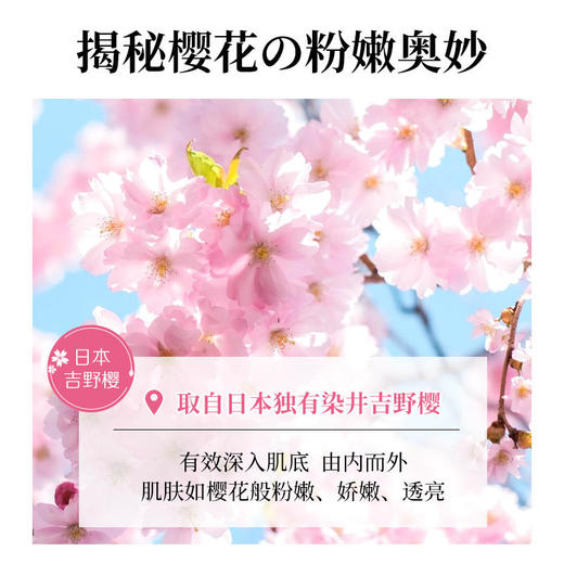 【买3送2】樱の寓春樱花蜜精华乳下面嫩白芳香淡化黑色素除异味50ml/瓶 商品图2