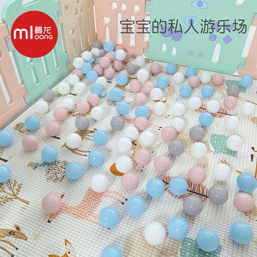  曼龙 海洋球彩色 7cm加厚弹力 商品图1