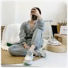 【复古百搭，ins摩登风】卡帝乐鳄鱼老爹鞋时尚拼色内增高女鞋 商品缩略图3