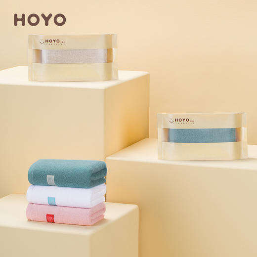 【用婴儿的标准 打造成人家纺】日本hoyo 和风毛巾浴巾 双件套 商品图0