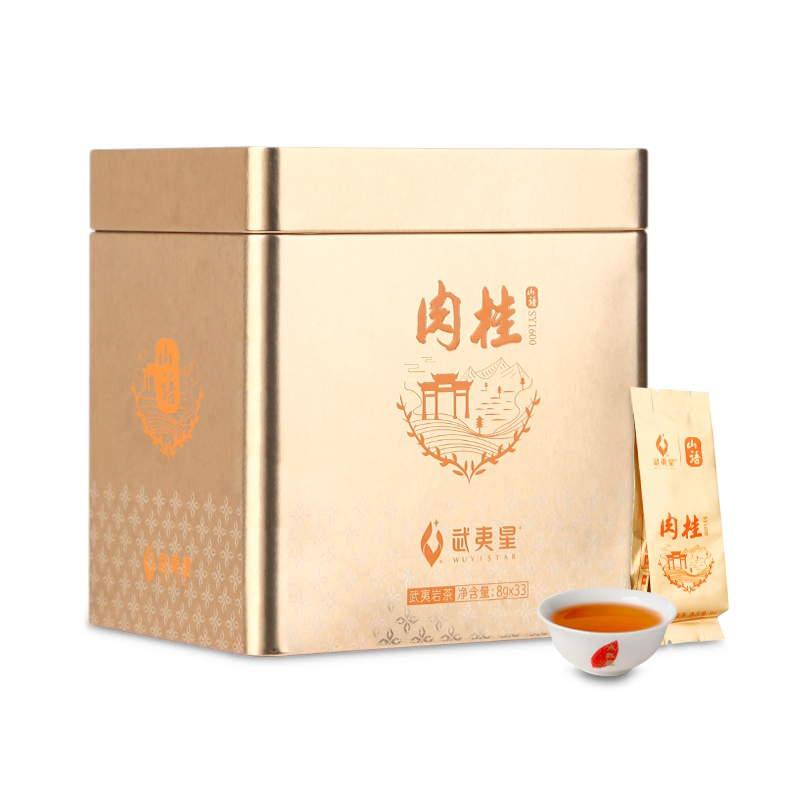 武夷星 山语SY1600正岩肉桂茶叶礼盒装264g