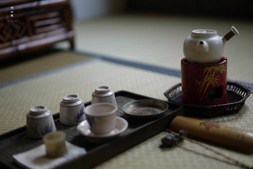 酒精炉-梵山堂-山楂红金竹直身酒精炉 商品图3