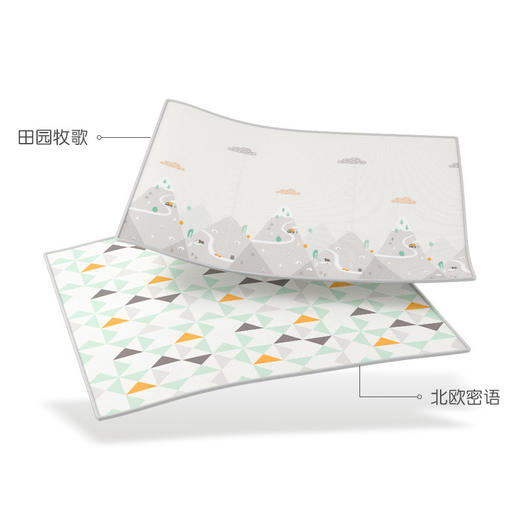  曼龙 整体双包XPE爬行垫180*150*2cm 商品图7