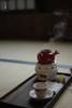 酒精炉-梵山堂-青花诗文竹节酒精炉 商品缩略图4