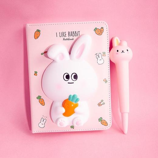 一正减压本网红捏捏本软绵绵日记本 学生解压笔记本 商品图2