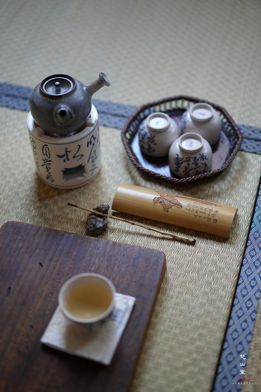 酒精炉-梵山堂-青花诗文直身酒精炉 商品图6