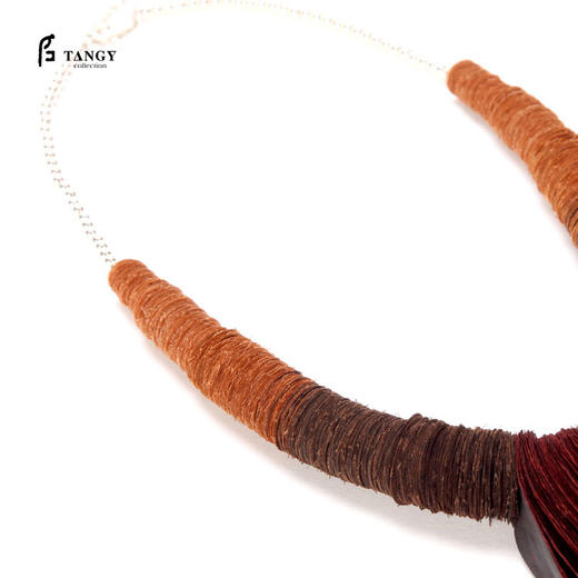 TANGY Collection天意茛绸银饰项链L164433 商品图1