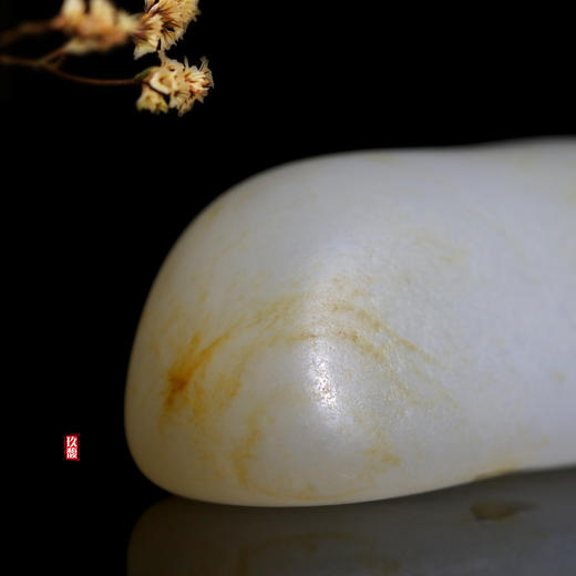 和田玉（白玉）独籽原石 21.87g（价格面议） 商品图3