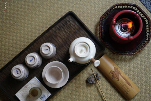 酒精炉-梵山堂-山楂红金竹直身酒精炉 商品图7