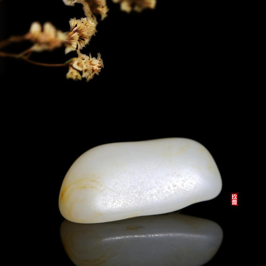 和田玉（白玉）独籽原石 21.87g（价格面议） 商品图1