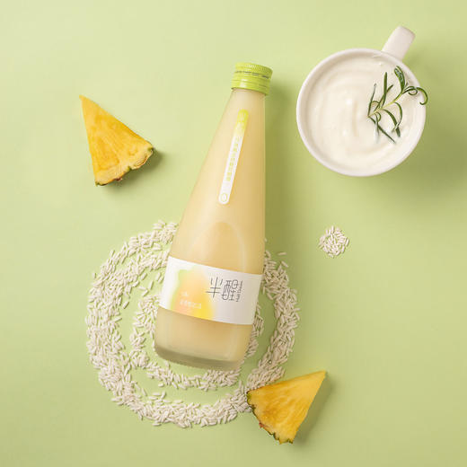 甜酒赋比兴半醒原味百香果荔枝果酒酸奶酒少女微醺女士低度晚安酒 商品图4