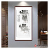 田成义《驼颂》68*138cm 动物竖幅作品 办公室/玄关挂画 商品缩略图2