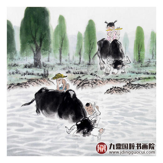 田成义《岁月如歌》68*178cm 动物横幅作品 客厅/卧室挂画 商品图4