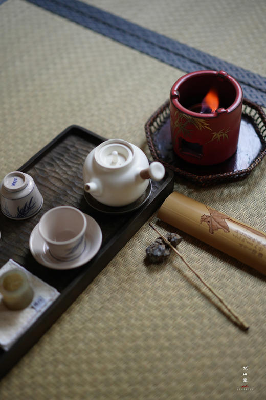 酒精炉-梵山堂-山楂红金竹直身酒精炉 商品图8