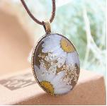 【学7】押花时光宝石项链 商品图0