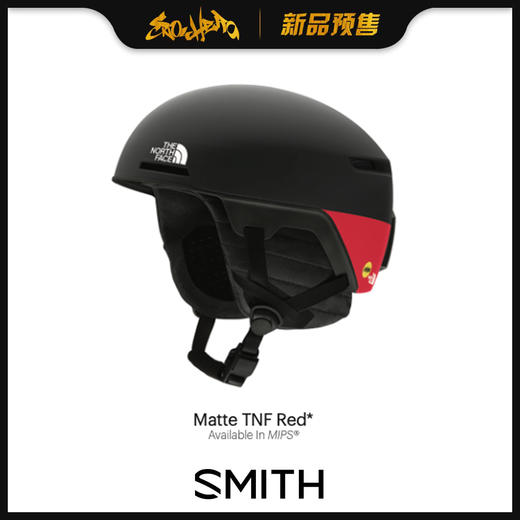 2021 Smith 雪盔code mips asia fit亚光红matte TNF red M 商品图0