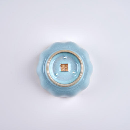 莲花汝瓷对碗每套两个 商品图2