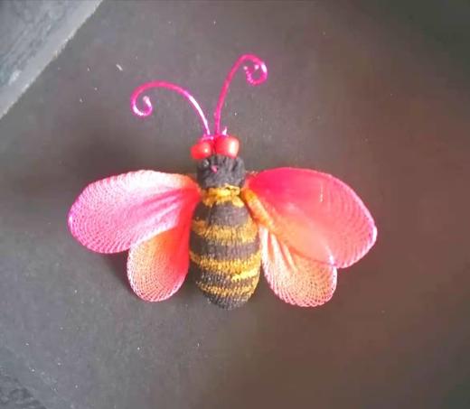 【学5】丝网手造小蜜蜂 商品图1