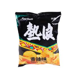 90g四洲热浪香辣味薯片