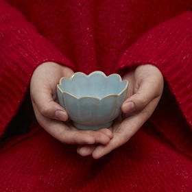 莲花汝瓷碗每套一个