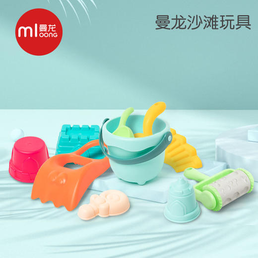 曼龙 沙滩玩具套装 软胶仿真铲子 商品图0