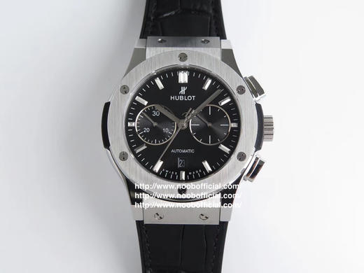 Noob宇舶hublot恒宝表经典融合CLASSIC FUSION系列，直径45mm，表壳316L精钢，耐磨蓝宝石玻璃，施华洛世奇钻石镶嵌，进口搭载进口7750多巧能计时机芯 商品图7