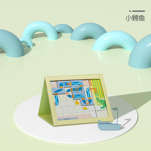 曼龙 儿童磁性进阶拼图 商品图8