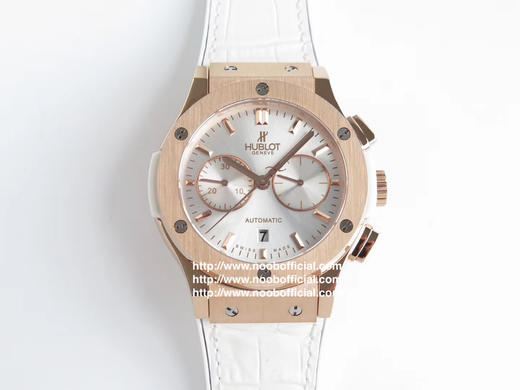 Noob宇舶hublot恒宝表经典融合CLASSIC FUSION系列，直径45mm，表壳316L精钢，耐磨蓝宝石玻璃，施华洛世奇钻石镶嵌，进口搭载进口7750多巧能计时机芯 商品图3