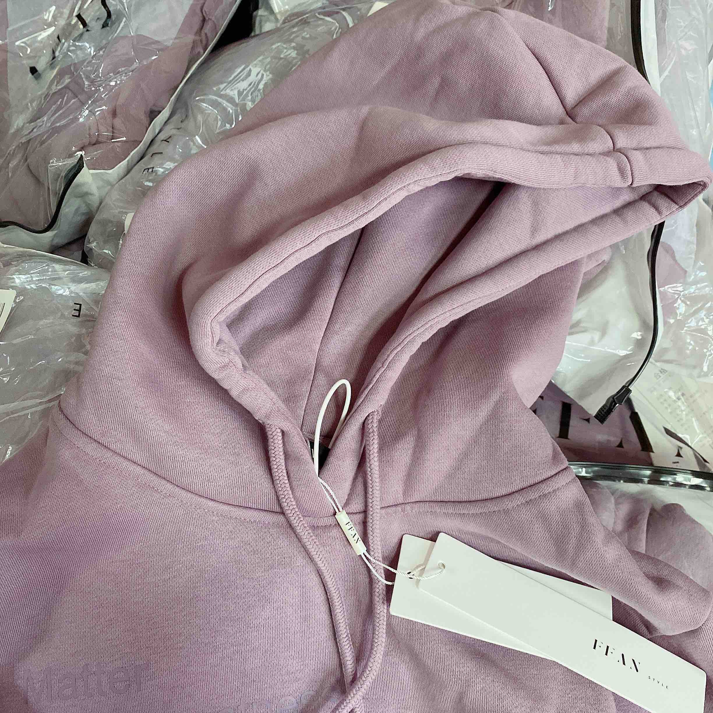 fanfan香芋色卫衣