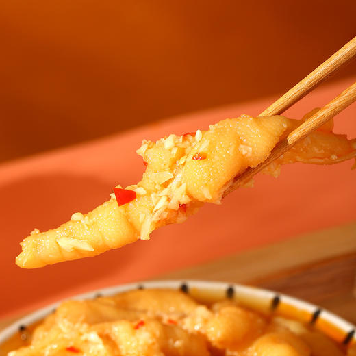 【无骨鸡爪】无骨鸡爪  蒜蓉味  酸辣味 新鲜柠檬与鸡爪碰撞 吃出鲜柠味 清香酸爽500g 商品图4