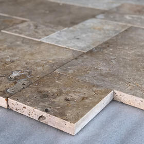 洞石混色仿旧大凡尔赛拼 成套罗马拼