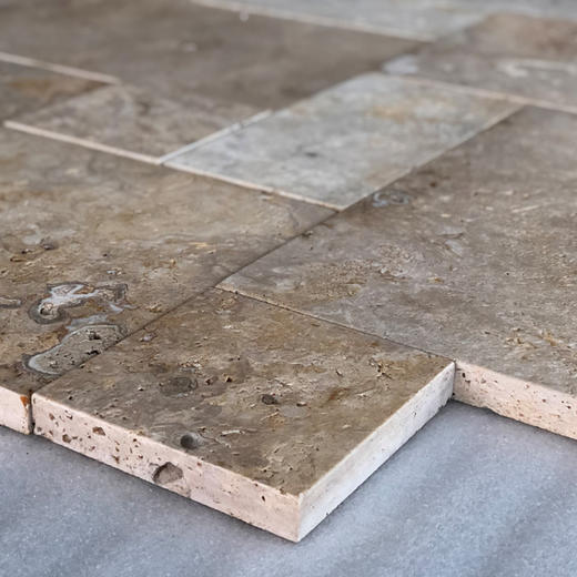 洞石混色仿旧大凡尔赛拼 成套罗马拼 商品图0