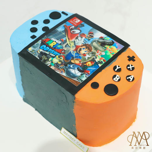 3489"游戏机蛋糕switch绘画蛋糕"(送男生 男朋友 小朋友)
