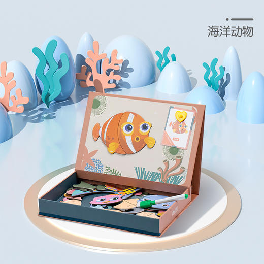  曼龙 儿童磁性进阶拼图 商品图6
