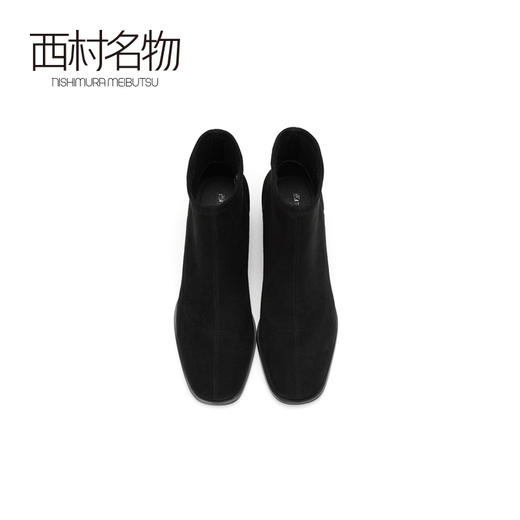 西村名物新款女士时尚欧美潮流女靴低跟圆头短商场同款T29DS42681 商品图3