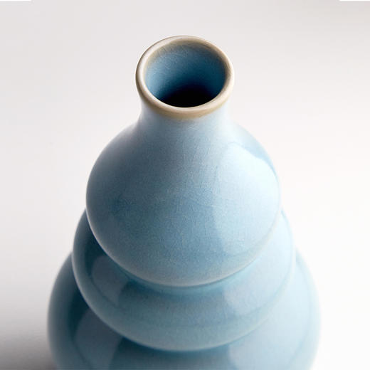 福禄汝瓷瓶 商品图2