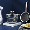 康巴赫宝宝辅食锅 煎锅 婴儿奶锅 蒸锅 316不锈钢 燃气灶电磁炉通用 商品缩略图3