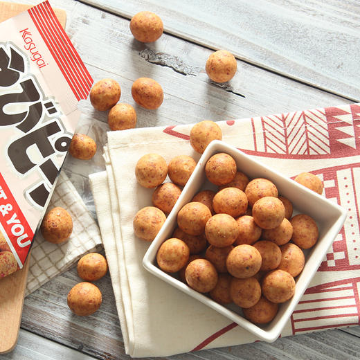 日本进口春日井虾味膨化花生85g 商品图2