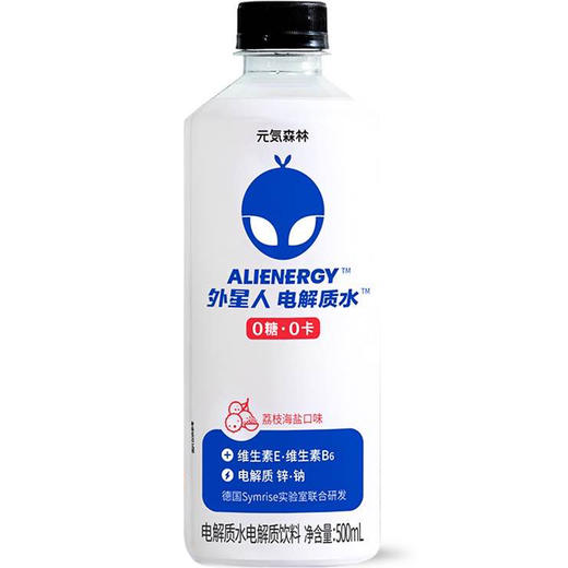 元气森林外星人电解质水荔枝海盐味500ml 商品图0
