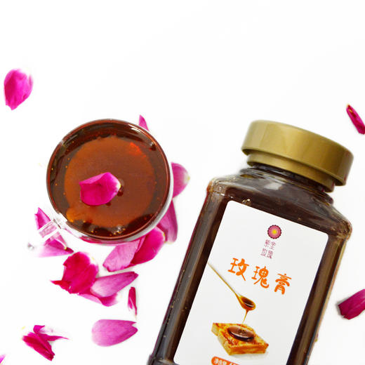 紫金玫瑰重瓣玫瑰膏玫瑰酱450g 商品图3