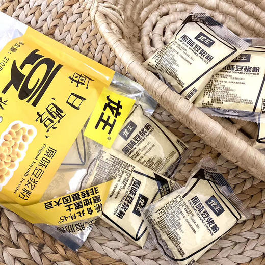 龙王每日醇豆浆 0反式脂肪酸210g(30g*7袋)，保质期12个月 商品图1