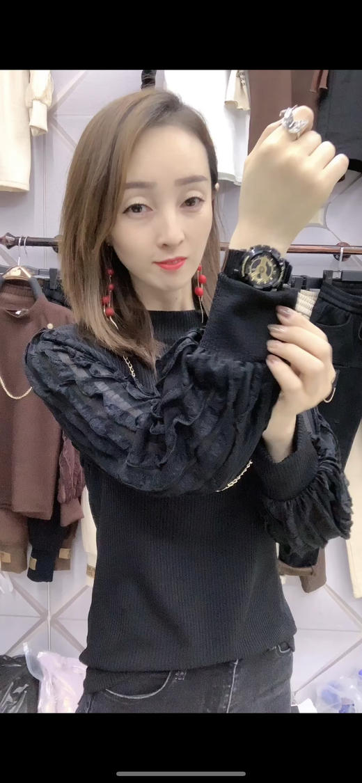 210款起泡袖衫(只调不退) - 长春欣欣服饰