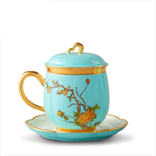 夫人瓷280ml四件套盖杯 商品图1