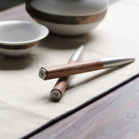 花梨木签字笔印迹·方&圆