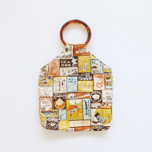 HUJI祤集Amber手提包插画日式标签四号 商品图2