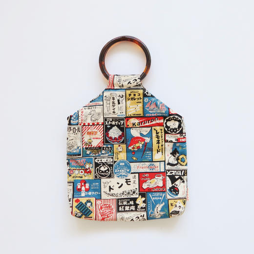 HUJI祤集Amber手提包插画日式标签四号 商品图0