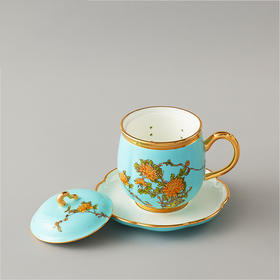 夫人瓷280ml四件套盖杯