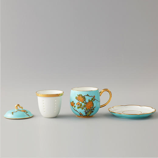 夫人瓷280ml四件套盖杯 商品图2