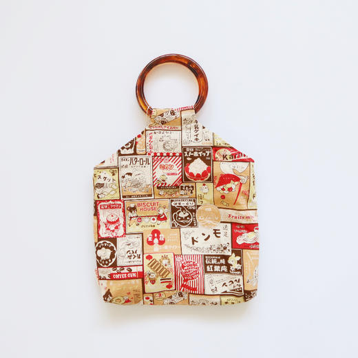 HUJI祤集Amber手提包插画日式标签四号 商品图1