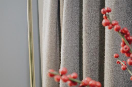 Juanzi Studio100%纯羊绒纯色围巾S2011WJ0301 商品图1